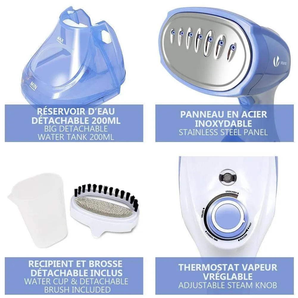 VOUNOT Stiratore Verticale Vapore 1100W Serbatoio 200 ml