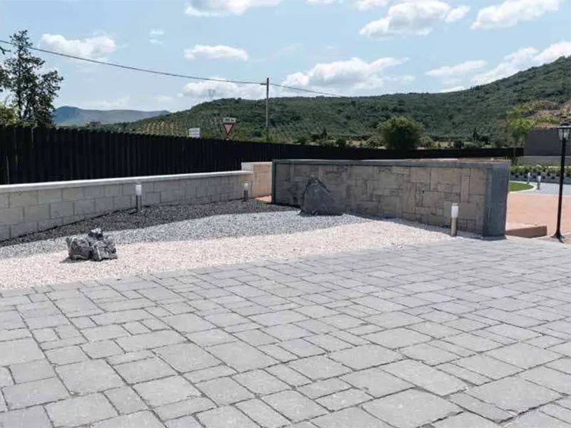 Progetto Esterno Antico Lastricato pavimento anticato esterno