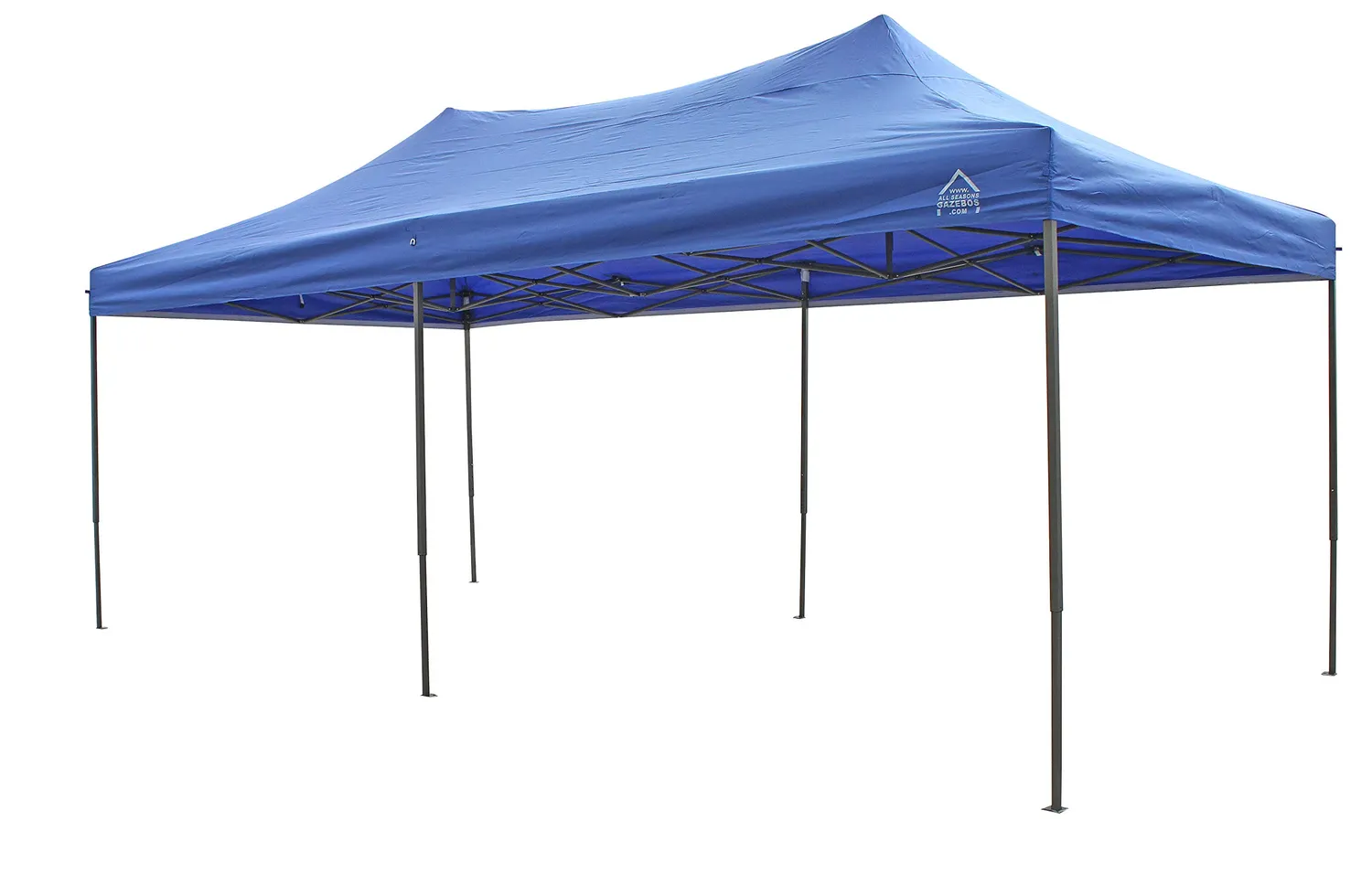 All Seasons Gazebos Robusto 3m x 6m gazebo pieghevole blu reale impermeabile