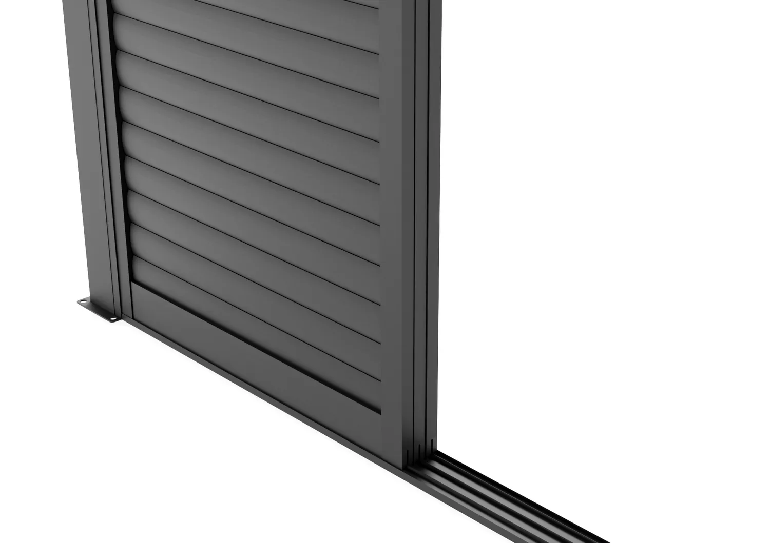 Giardini di Maggio persiane scorrevoli pergola antracite set 3 m