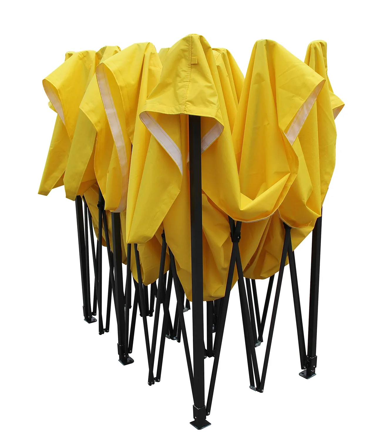 All Seasons Gazebos Robusto 3x6 gazebo pieghevole giallo impermeabile