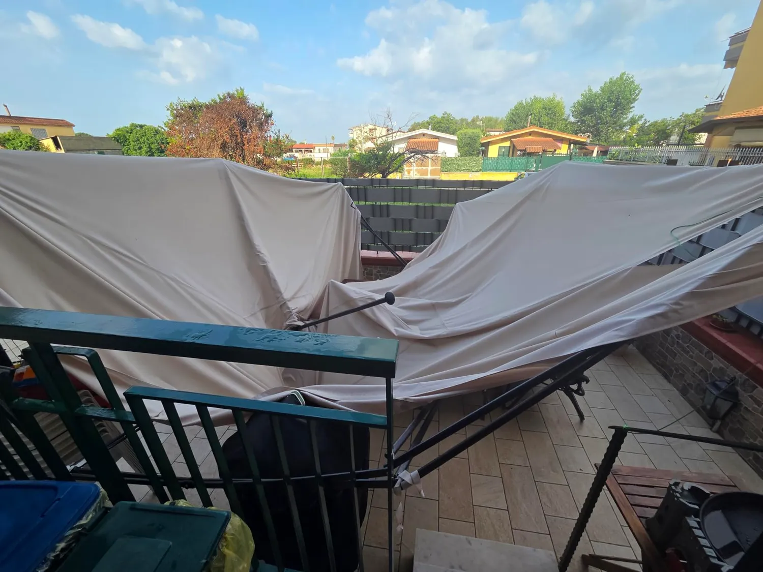 All Seasons Gazebos 3x4,5 m gazebo pieghevole blu navy