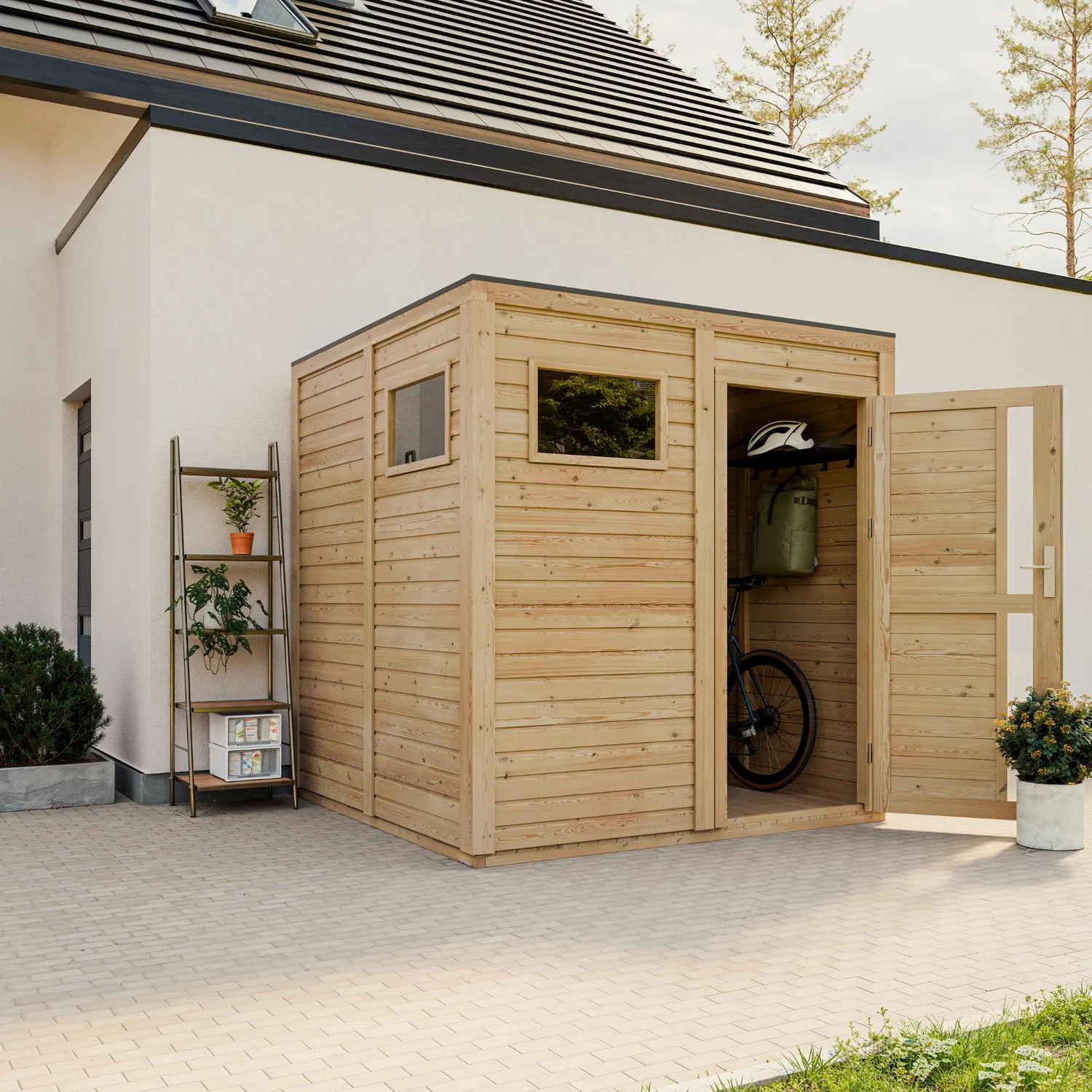 Timbela M325F1 casetta legno 208x205 cm 4,2 mq