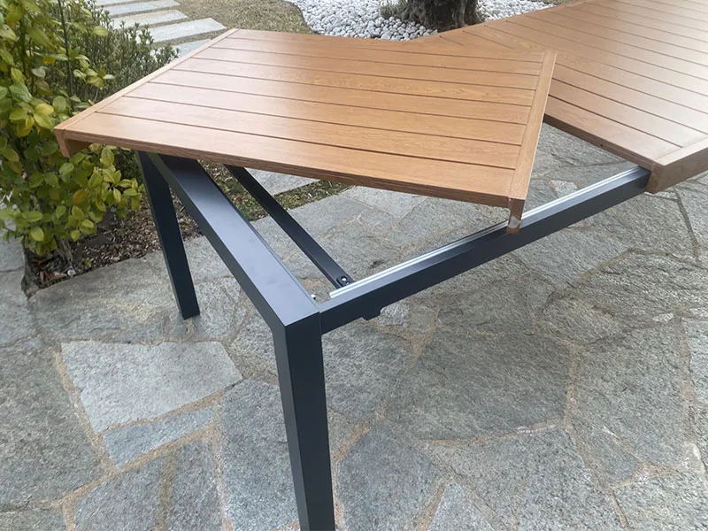 Giardini di Maggio Alissa Wood tavolo da giardino 160/240 allungabile