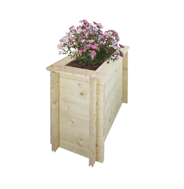 Timbela M612 fioriera da esterno 38x78x57 cm legno 28 mm
