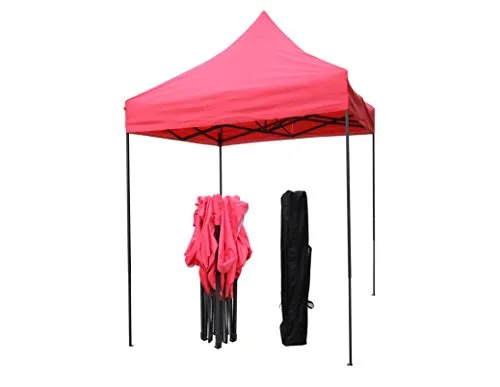 All Seasons Gazebos Robusto 2m x 2m gazebo pieghevole rosa impermeabile