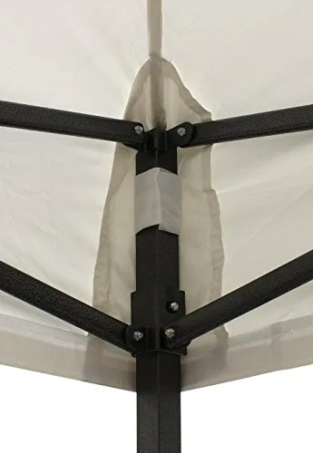 All Seasons Gazebos Robusto 2m x 2m gazebo pieghevole bianco impermeabile