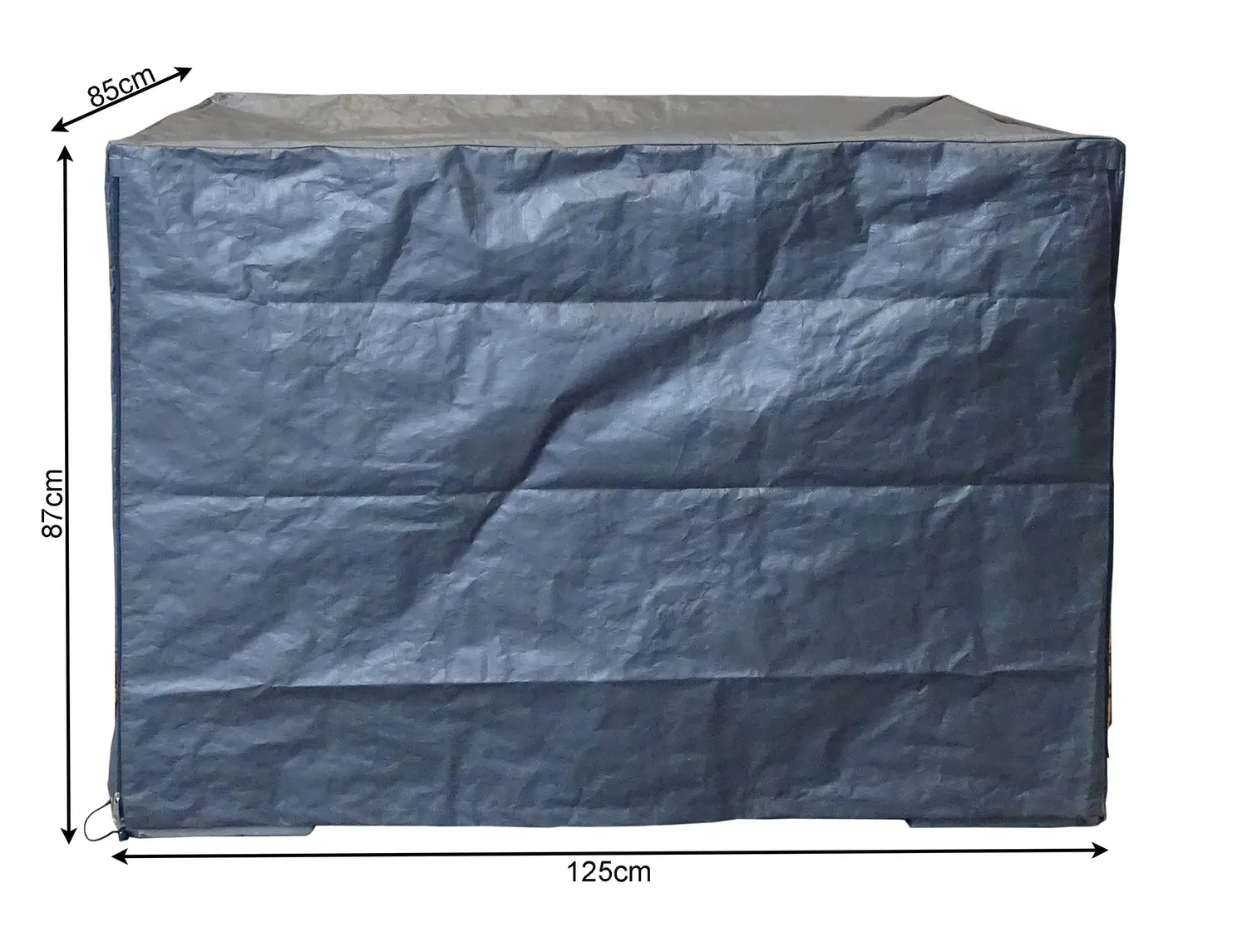 QUICK STAR Copertura Gabbia 125x85 cm Grigia 160 g