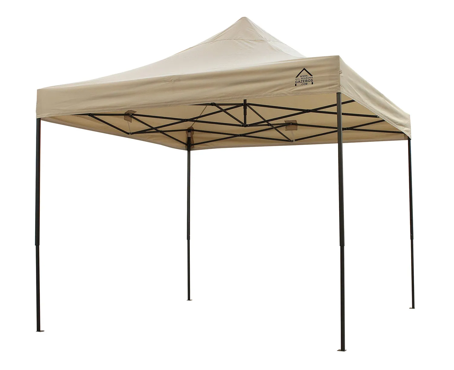 All Seasons Gazebos Gazebo pop-up 2,5x2,5 m impermeabile beige