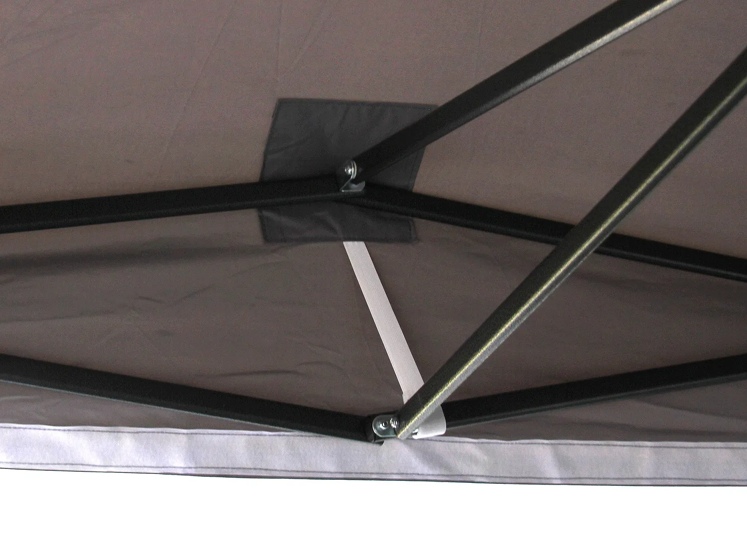 All Seasons Gazebos Robusto Gazebo 3x3 m Grigio Metallico