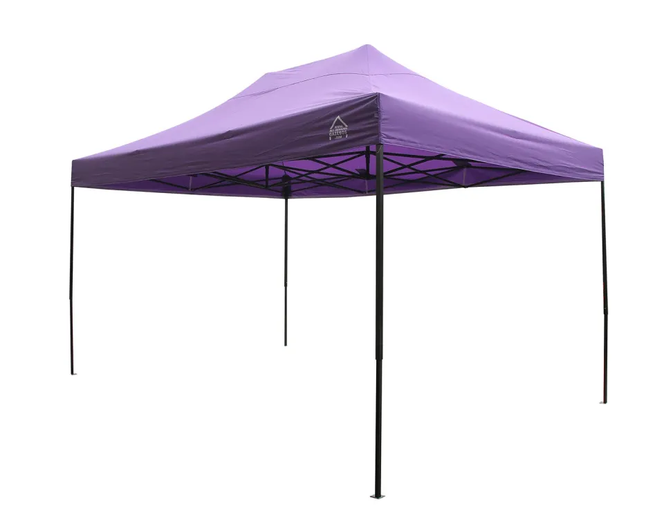 All Seasons Gazebos Robusto 3x4,5 m gazebo pieghevole viola impermeabile