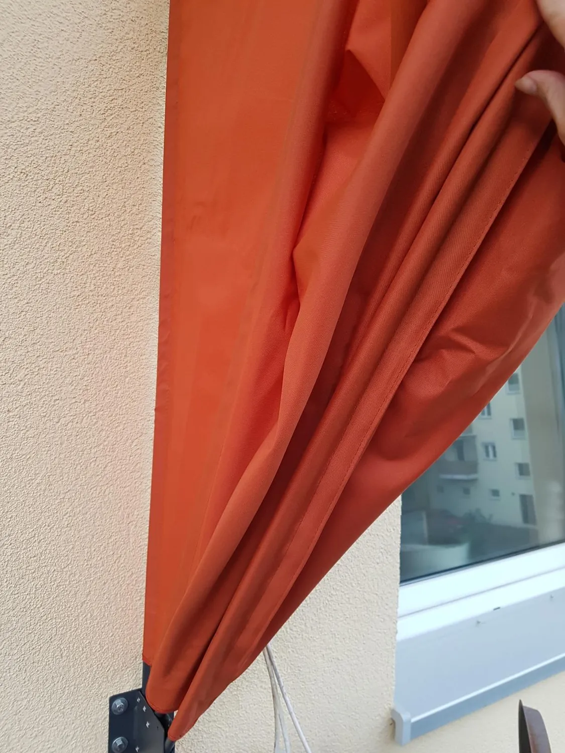 QUICK STAR paravento balcone terracotta 115x115 cm