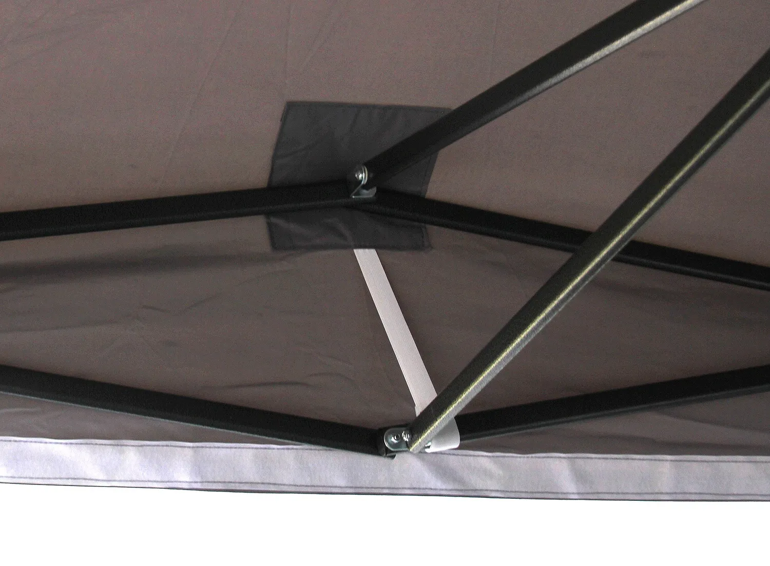 All Seasons Gazebos Robusto 3x3 m gazebo grigio pieghevole impermeabile