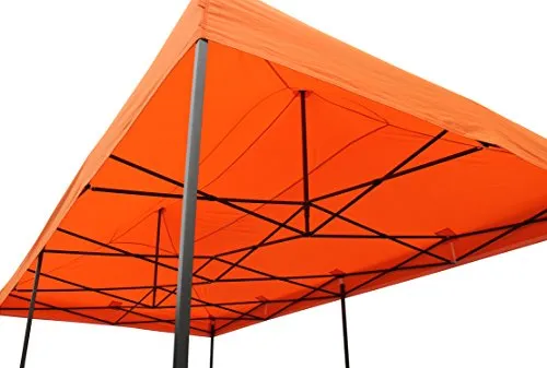 All Seasons Gazebos Robusto 3x6 gazebo pieghevole arancio impermeabile