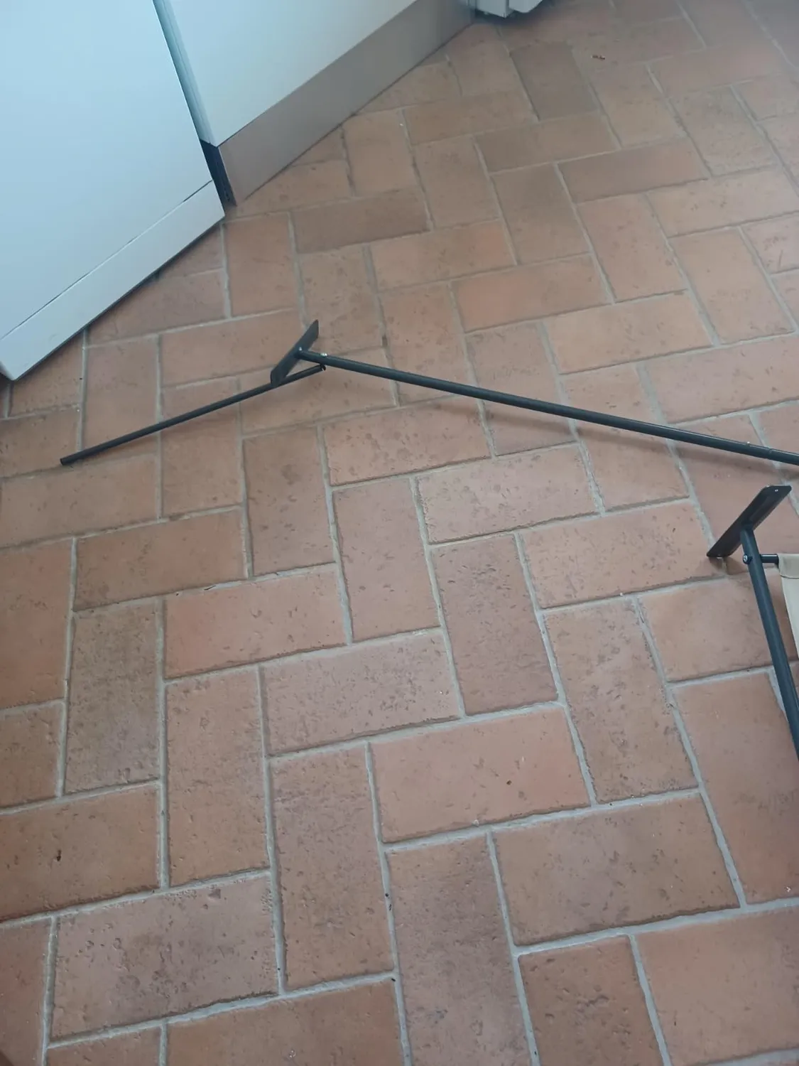 QUICK STAR paravento 3 pannelli 170x165 cm beige da esterno