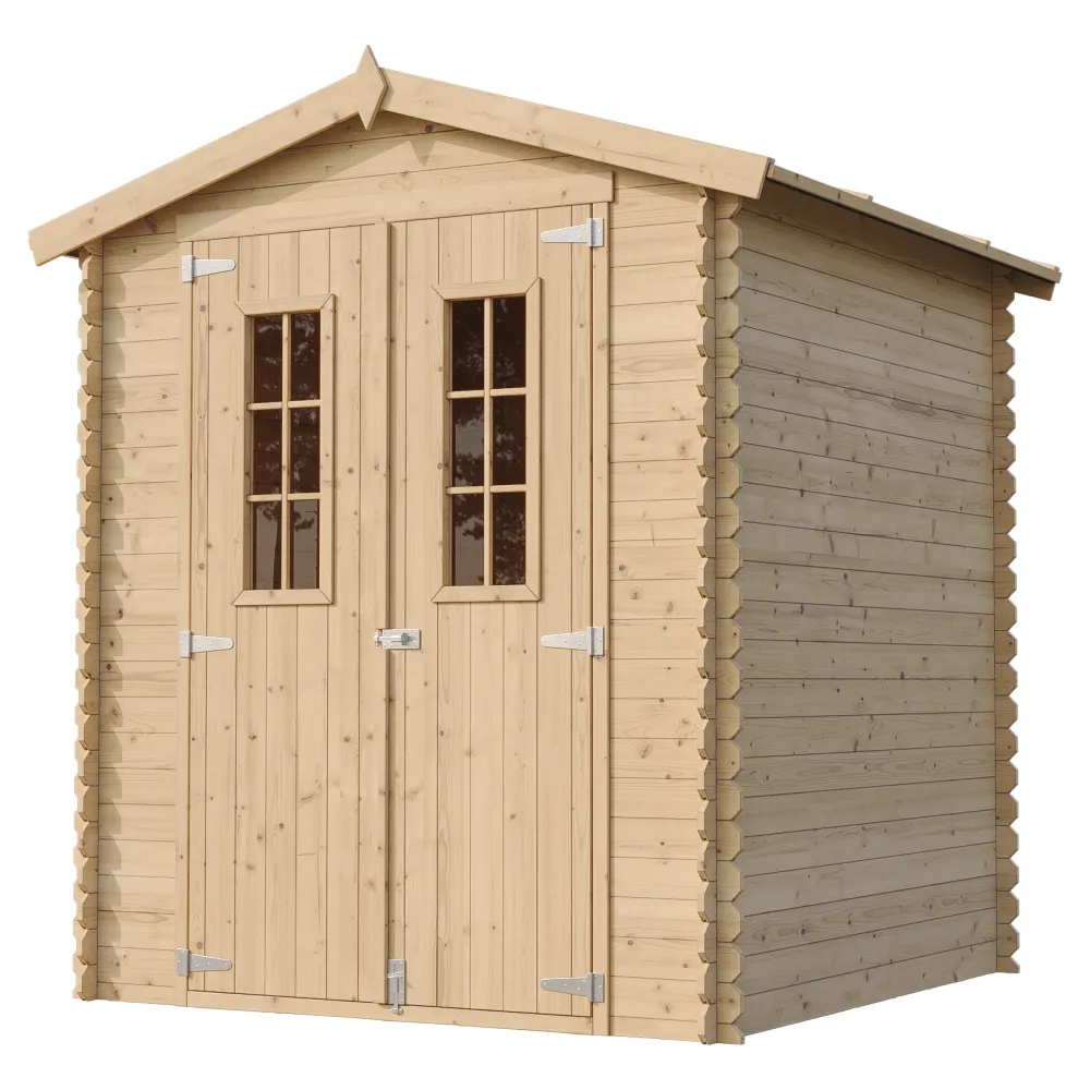 Timbela M320C casetta legno 180x180 cm 3 mq ad incastro