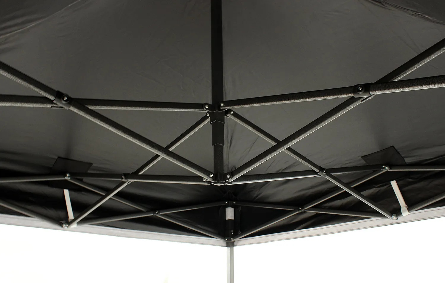 All Seasons Gazebos Gazebo pop-up 2x2 m impermeabile nero
