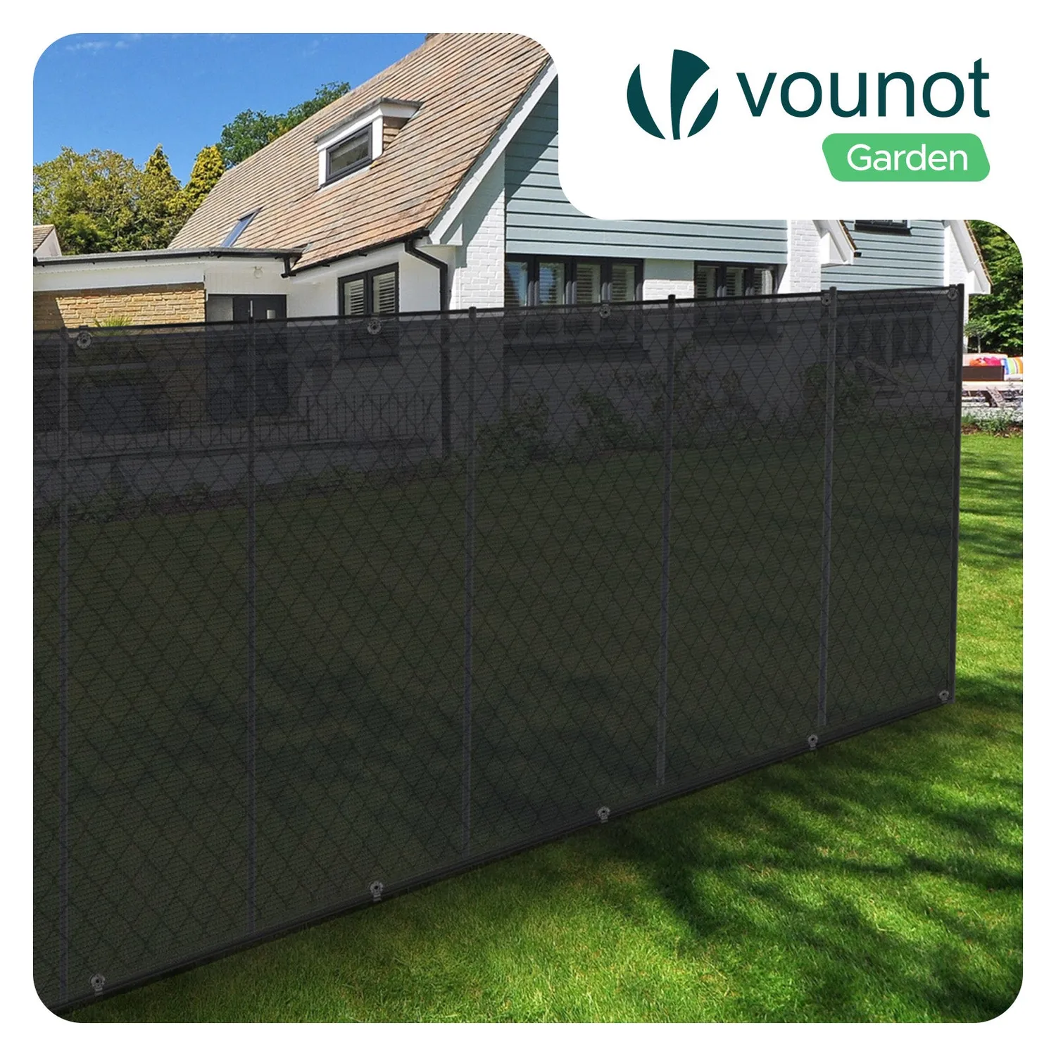 VOUNOT telo frangivista 1,8x20 m antracite 90g