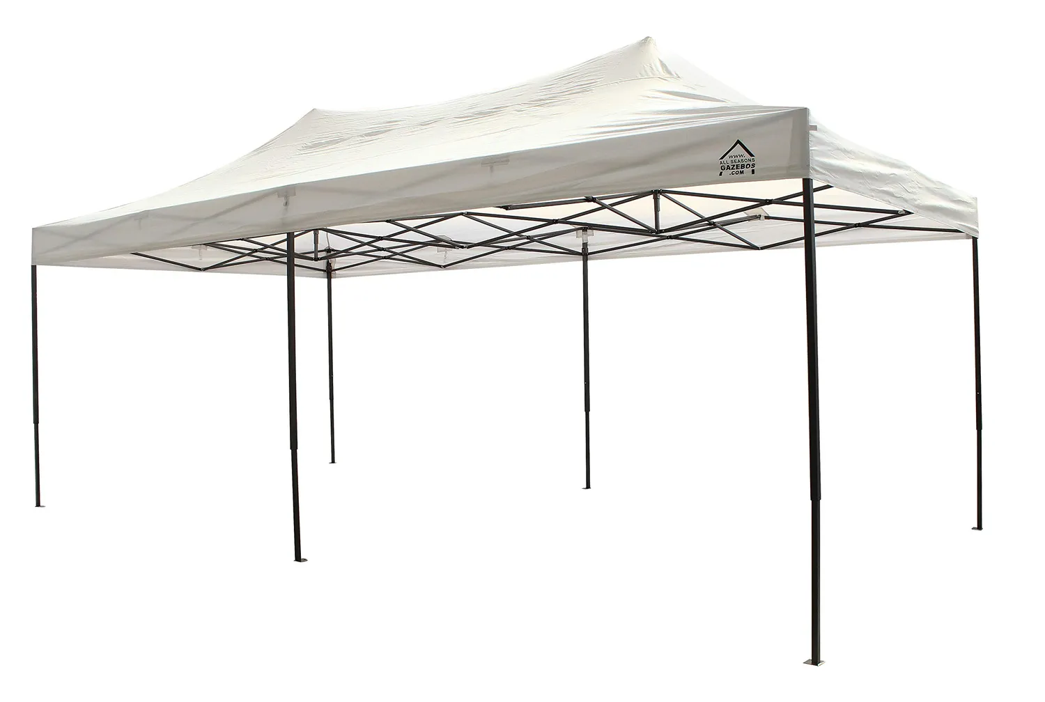 All Seasons Gazebos Robusto 3x6 gazebo pieghevole bianco impermeabile