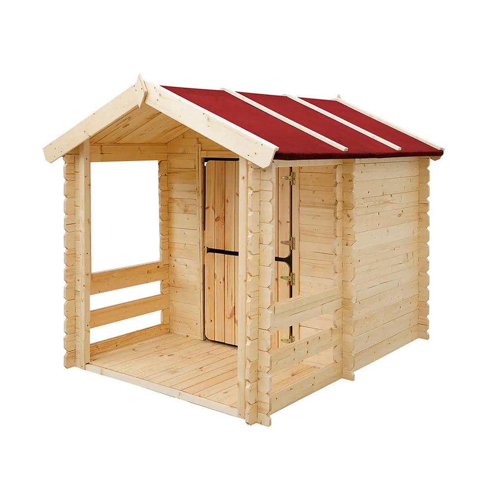 Timbela M501 Casetta Bambini 130x164 cm in Legno EN-71