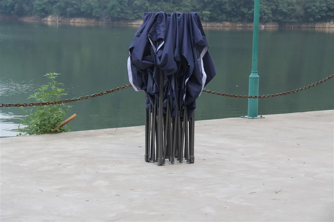 All Seasons Gazebos Robusto 3x4,5 m gazebo pieghevole blu navy impermeabile