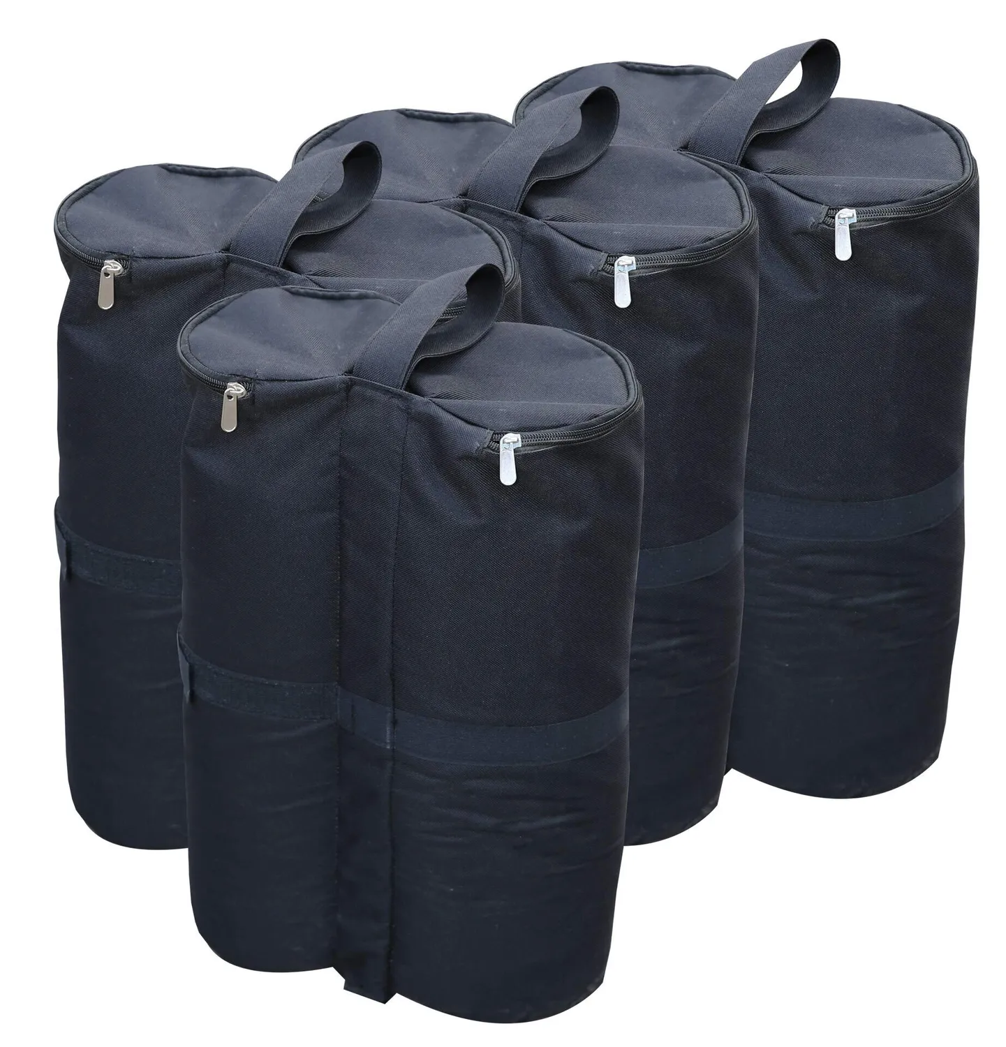 QUICK STAR Zavorre Gazebo 4 Sacchi Sabbia Neri 50 kg