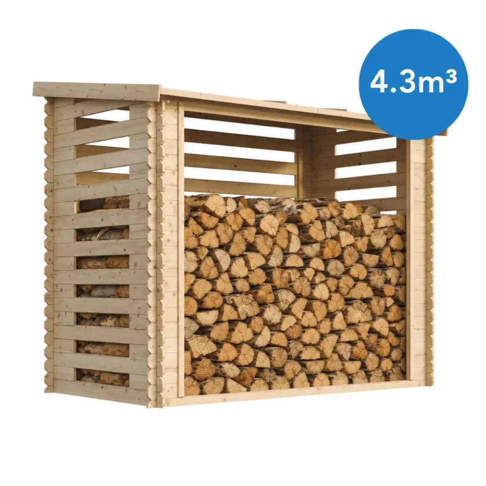 Timbela M202 Legnaia in Legno 228x130 da 4m³