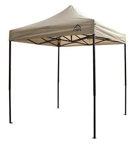 All Seasons Gazebos Robusto 2m x 2m gazebo pieghevole beige impermeabile
