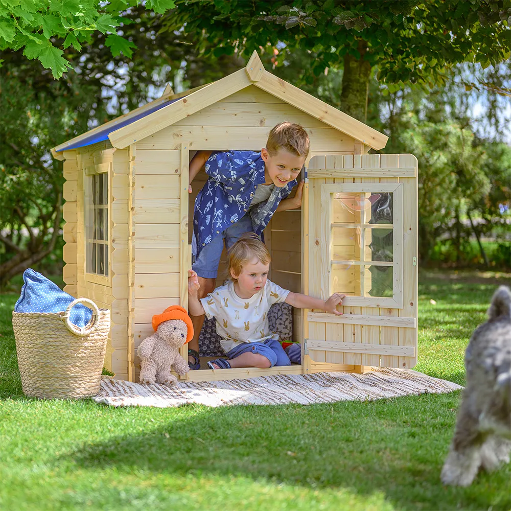 Timbela M570 casetta bambini legno 105x105 cm