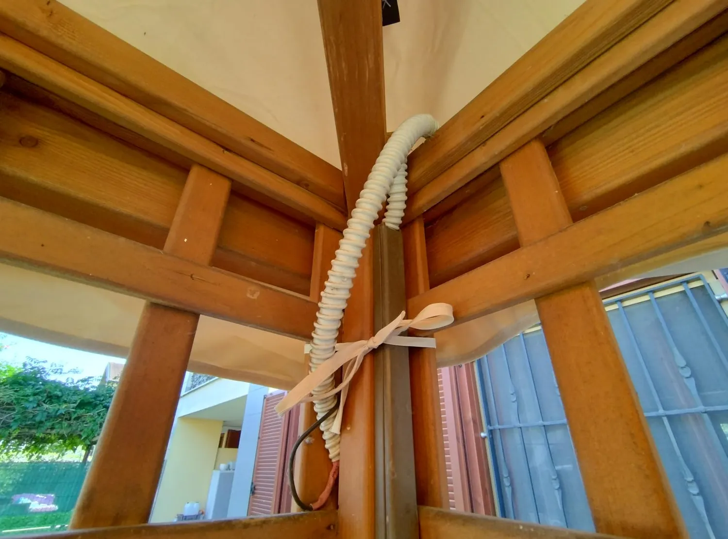 QUICK STAR Telo Ricambio Gazebo 3x3 Beige PVC