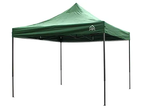 All Seasons Gazebos Robusto 3x3 m gazebo pieghevole verde impermeabile