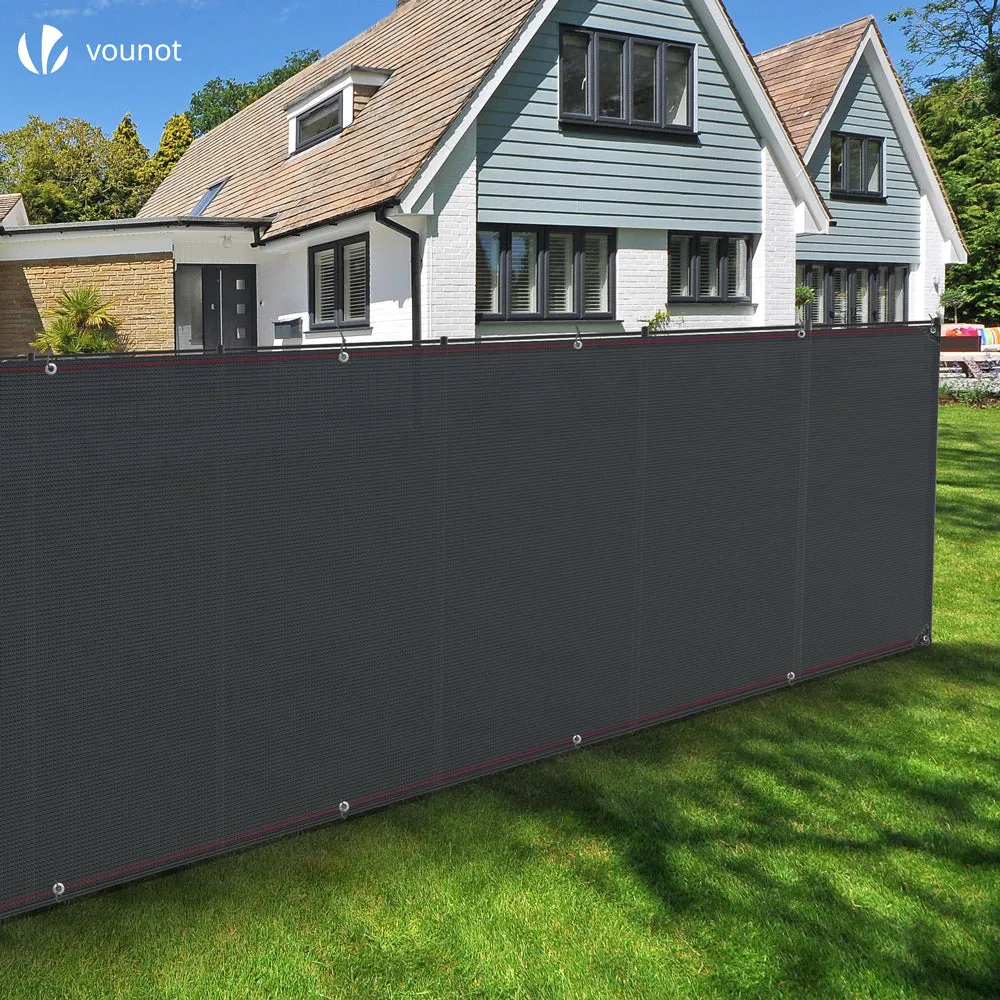 VOUNOT frangivista HDPE 1x20 m antracite 230 g