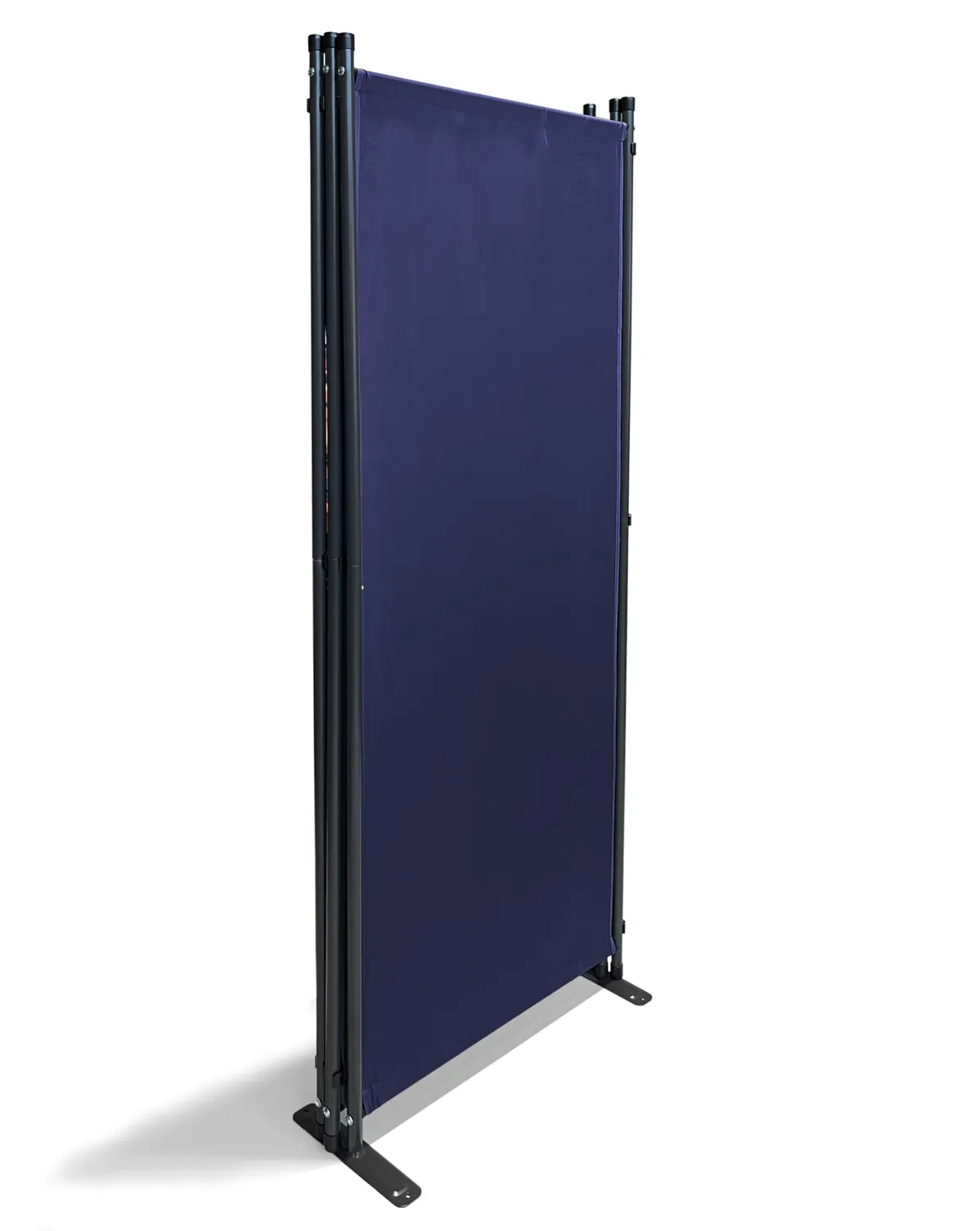 Quick Star 170x165 cm Paravento 3 Ante Blu 2 Pezzi