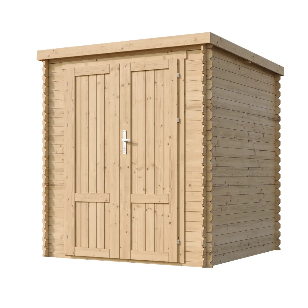 Timbela M309F1 casetta legno 3,53 m² porte doppie 19 mm