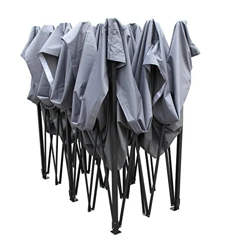 All Seasons Gazebos Robusto 3x6 gazebo pieghevole grigio impermeabile