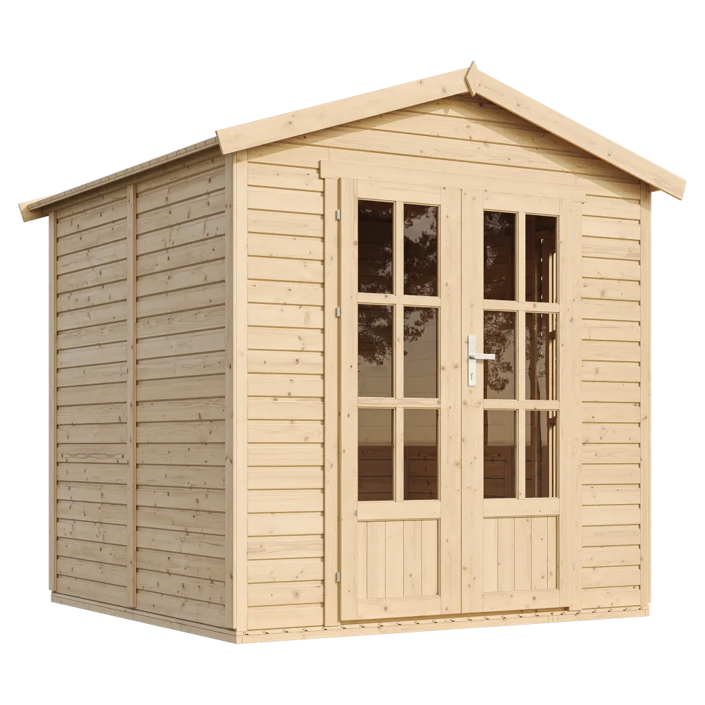 Timbela M351FB casetta relax legno 205x199 vetri doppi