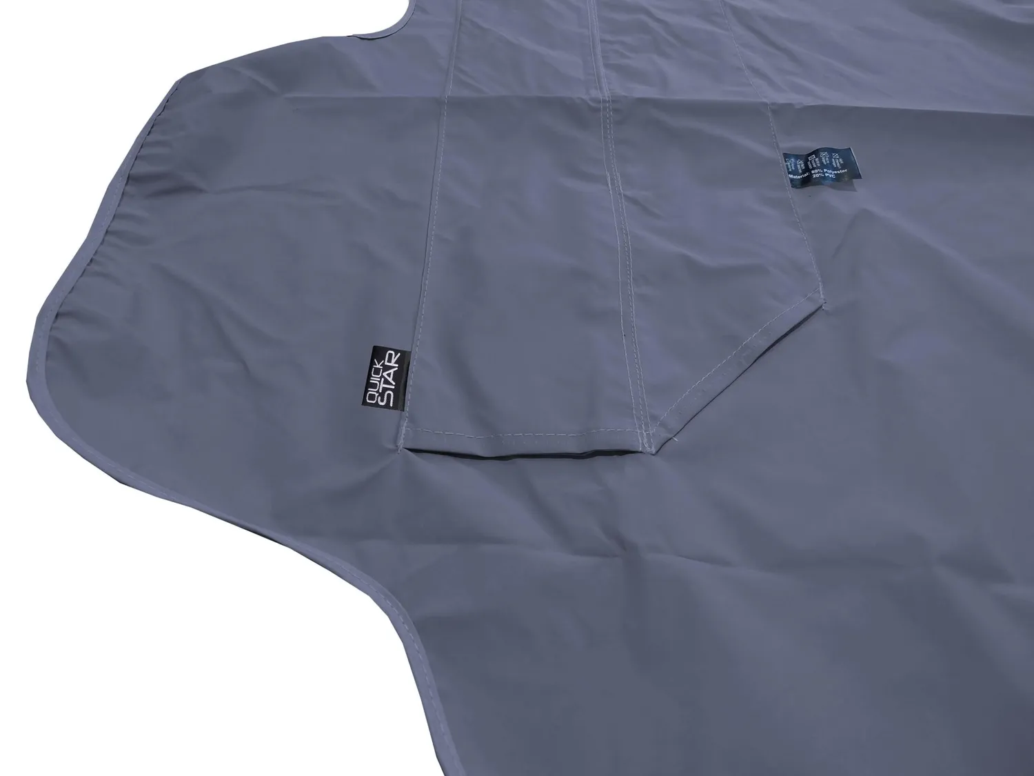 QUICK STAR 210x145 cm telo dondolo 3 posti grigio UV50