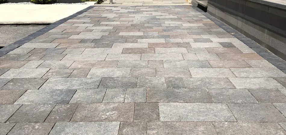 Progetto Esterno Basaltina pavimento urban moderno