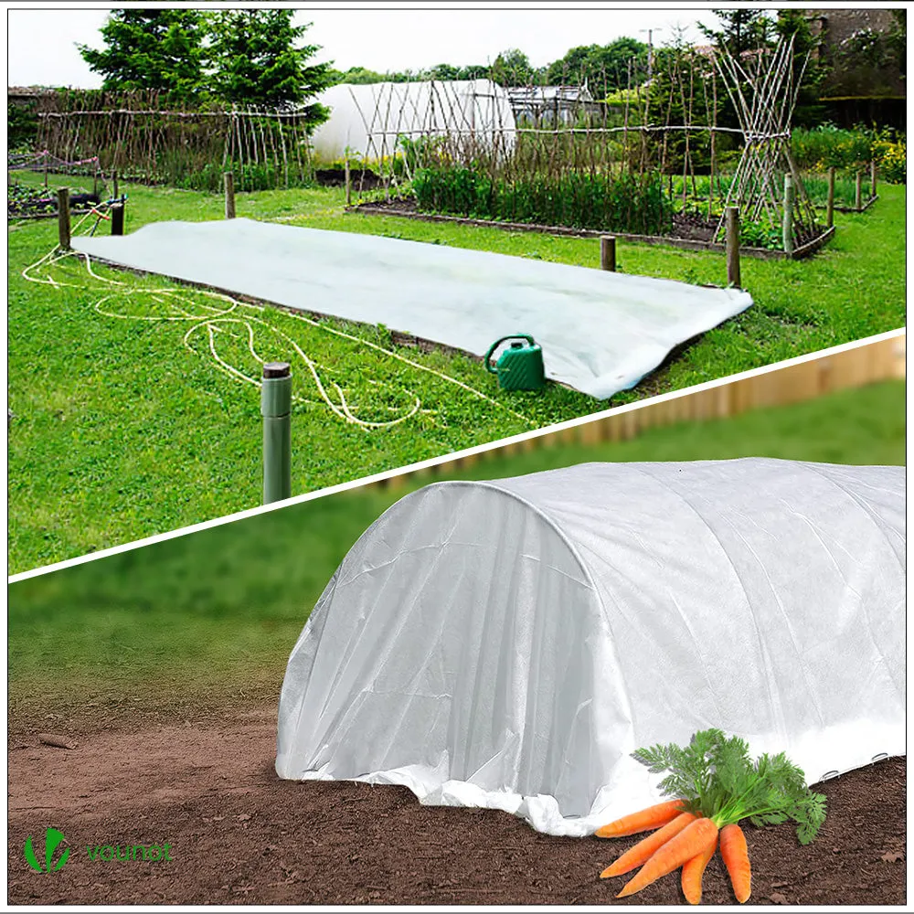 Vounot telo invernale piante 1,5x10m bianco 50g/m² picchetti