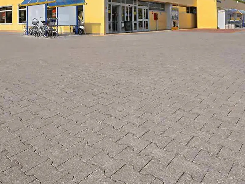 Progetto Esterno Doppio T massello autobloccante carrabile