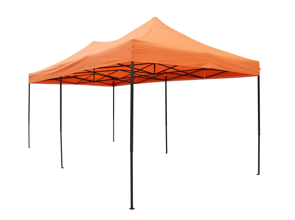 All Seasons Gazebos Robusto 3x6 gazebo pieghevole arancio impermeabile