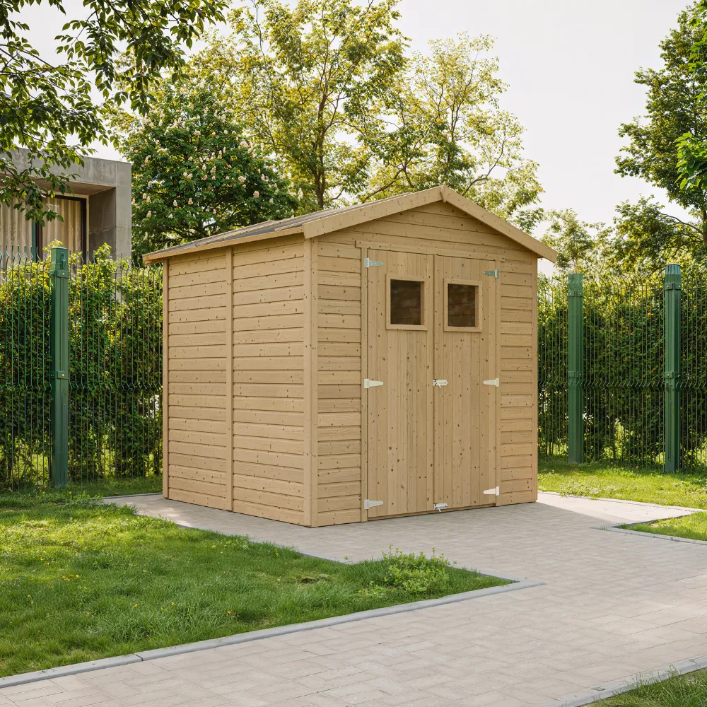 Timbela M351 casetta pannelli legno 205x199 cm 4 m²