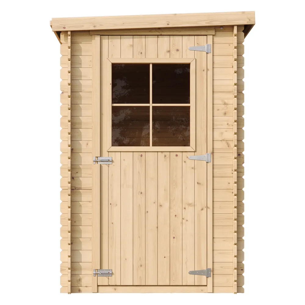 Timbela M306 casetta attrezzi legno 130x235 stretta