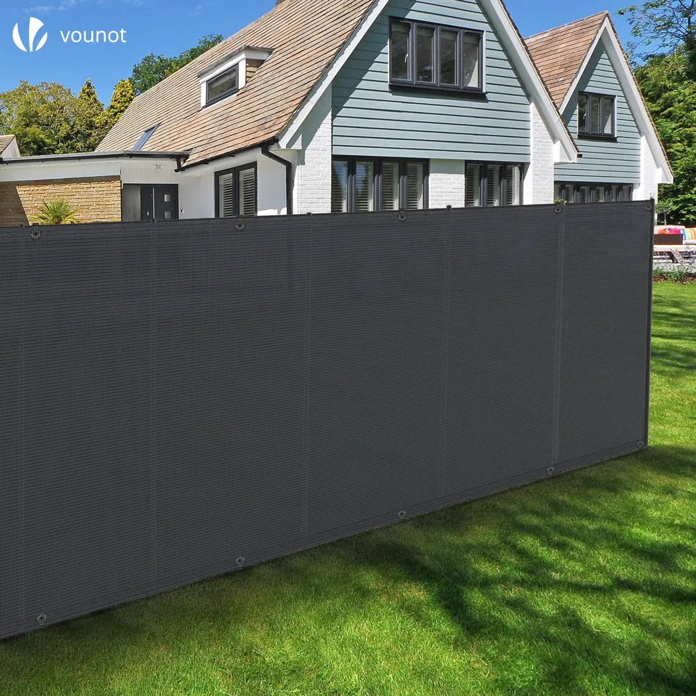 VOUNOT Telo frangivista 1,5x10 m antracite 150 g/m²