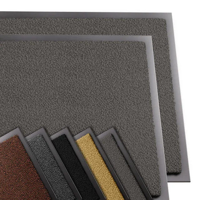 Vounot zerbino ingresso 60x90 antracite set 2 pezzi assorbente