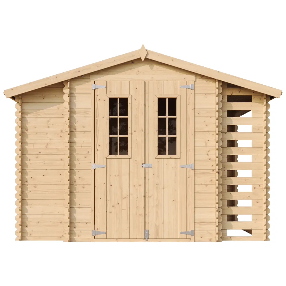Timbela M389C casetta legno 312x200 cm 6 m2 da giardino