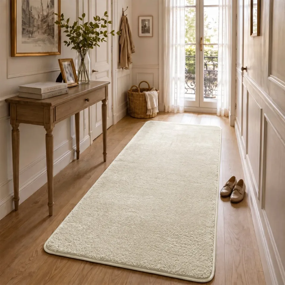 VOUNOT tappeto salotto 80x200 beige pelo corto