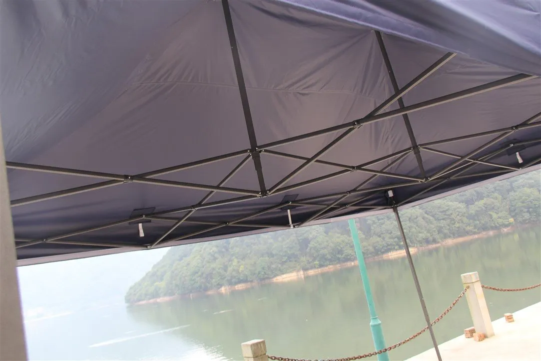 All Seasons Gazebos Robusto 3x4,5 m gazebo pieghevole blu navy impermeabile