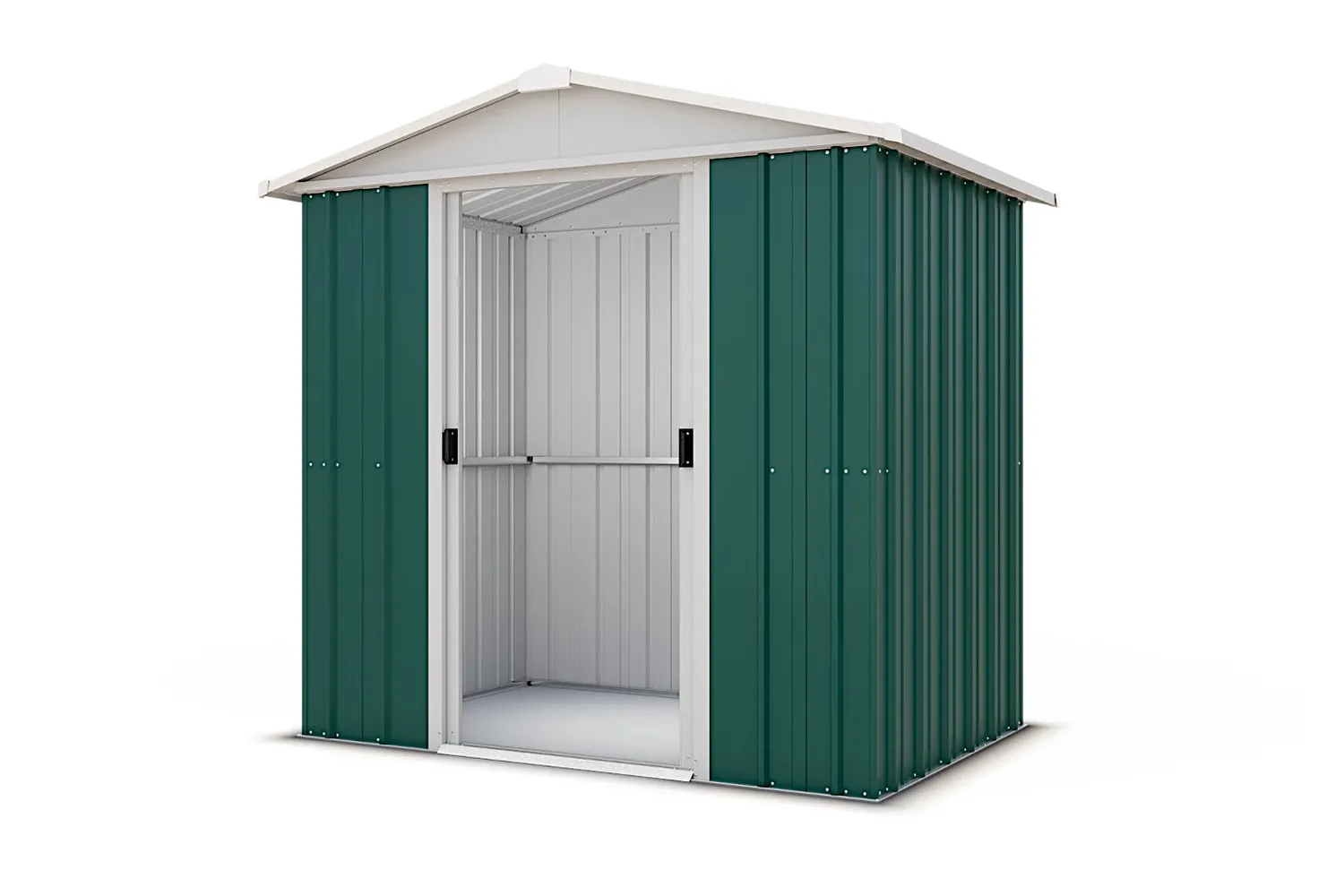 Yardmaster Emerald Deluxe 6x5 casetta metallo verde