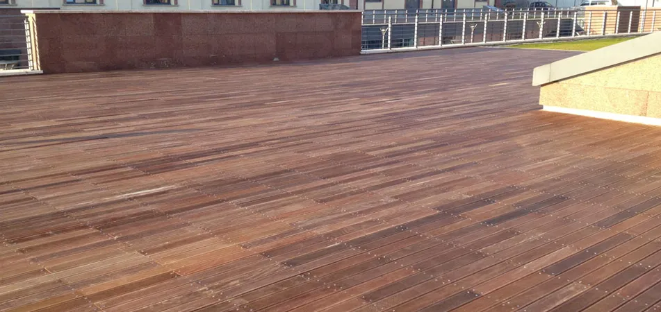 Progetto Esterno Listoni pavimento in legno da esterno